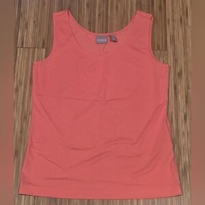 NWOT Chicos Coral Sleeveless Top